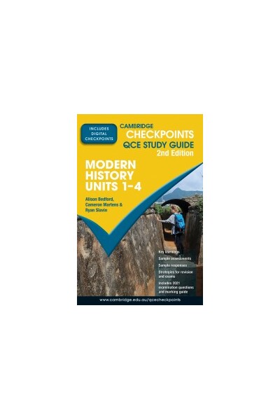 Cambridge Checkpoints QCE - Modern History: Units 1-4 Second Edition (Print & Digital)