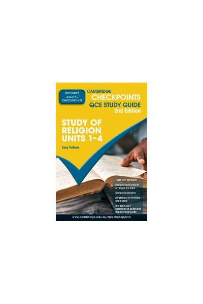 Cambridge Checkpoints QCE - Study of Religion: Units 1-4 Second Edition (Print & Digital)