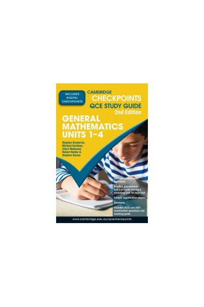 Cambridge Checkpoints QCE - General Mathematics: Units 1 - 4 (2nd Edition)