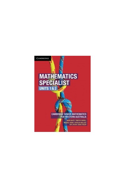 Mathematics Specialist: Student Book - Units 1&2 for Western Australia (Print & Digital)