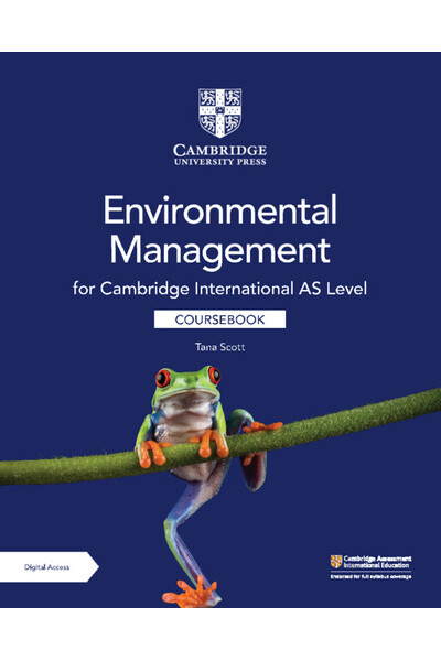 Cambridge International AS Level Environmental Management - Coursebook with Digital Access (2 Years)