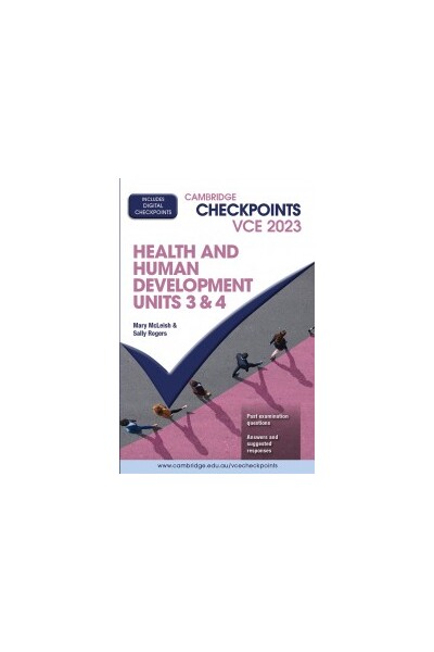 Cambridge Checkpoints VCE - Health and Human Development: Units 3&4 2023 (Print & Digital)