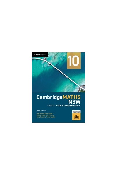 CambridgeMATHS NSW Stage 5 Year 10 3rd Edition Core & Standard Paths - Student Book (Print & Digital)