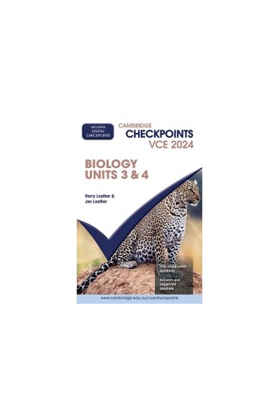 Cambridge Checkpoints VCE Biology Units 3 & 4 2024