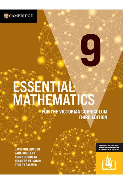 Essential Mathematics for the Victorian Curriculum - Year 9: 3rd Edition: (Print & Digital)
