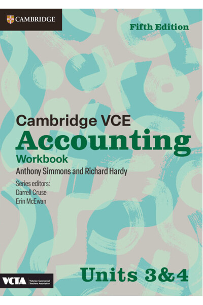 Cambridge VCE Accounting Units 3&4 (5th Edition) - Workbook