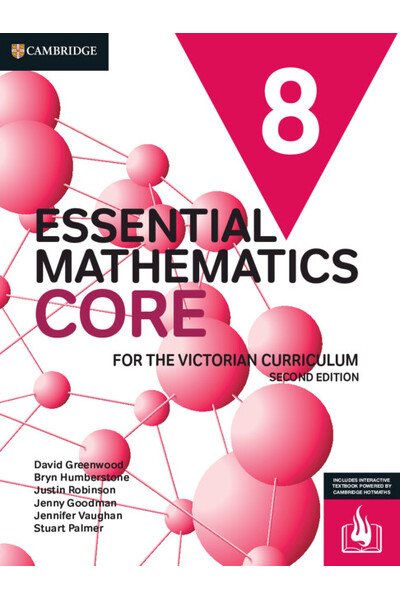 Essential Mathematics CORE for the Victorian Curriculum 8 (2nd Edition): Print & Digital