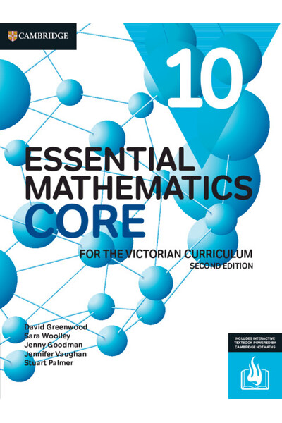 Essential Mathematics CORE for the Victorian Curriculum 10 (2nd Edition): Print & Digital