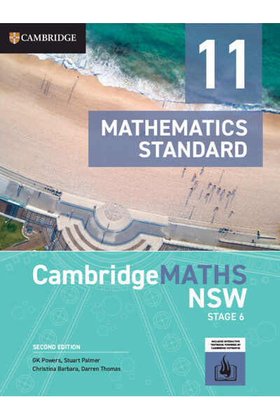 CambridgeMATHS Stage 6 Mathematics Standard - Year 11 (2nd Edition): Print & Digital
