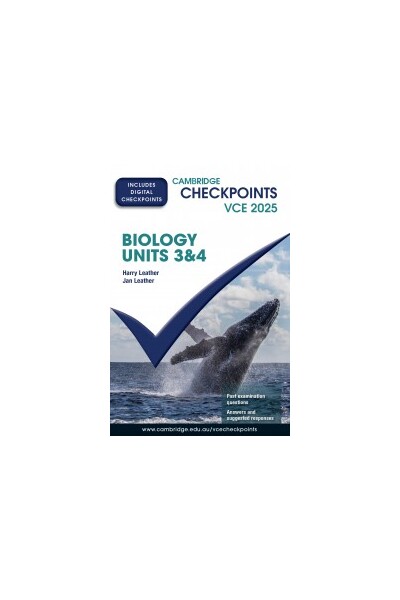 Cambridge Checkpoints VCE - Biology: Units 3&4 2025 (Print & Digital)