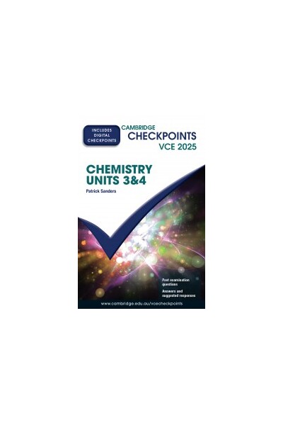 Cambridge Checkpoints VCE - Chemistry: Units 3&4 2025 (Print & Digital)