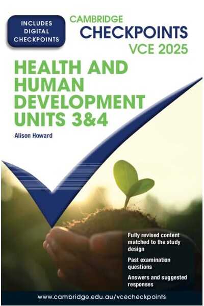 Cambridge Checkpoints VCE Health and Human Development Units 3&4 2025