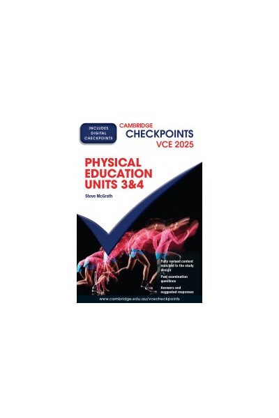 Cambridge Checkpoints VCE - Physical Education: Units 3&4 2025 (Print & Digital)