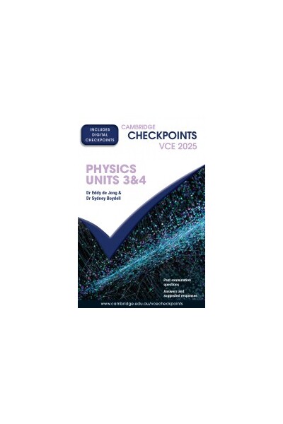 Cambridge Checkpoints VCE - Physics: Units 3&4 2025 (Print & Digital)