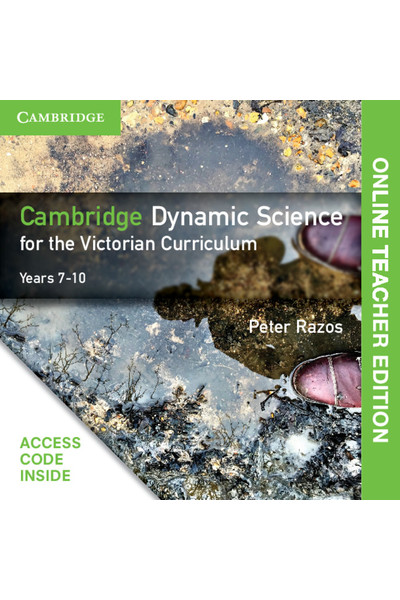 Dynamic Science - VIC Curriculum: Teacher Edition (Digital Access Only)
