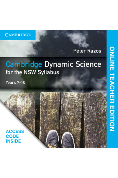 Dynamic Science - NSW Syllabus: Teacher Edition (Digital Access Only)
