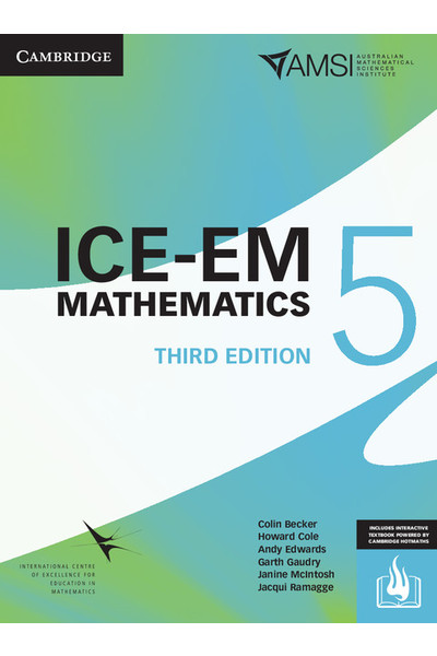 ICE-EM Mathematics for the Australian Curriculum - Third Edition: Year 5 (Print & Digital +HOTmaths)
