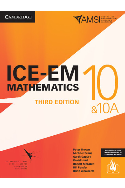 ICE-EM Mathematics for the Australian Curriculum - Third Edition: Year 10 & 10A (Print & Digital +HOTmaths)
