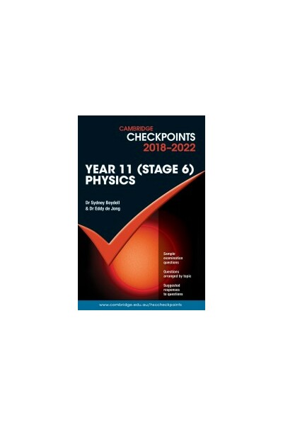 Cambridge Checkpoints Physics Year 11 Stage 6 (2018-22)