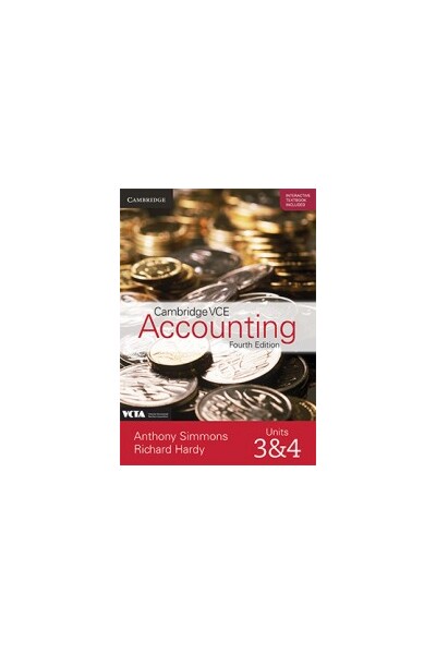 Cambridge VCE Accounting Units 3&4 Fourth Edition (Print & Digital)