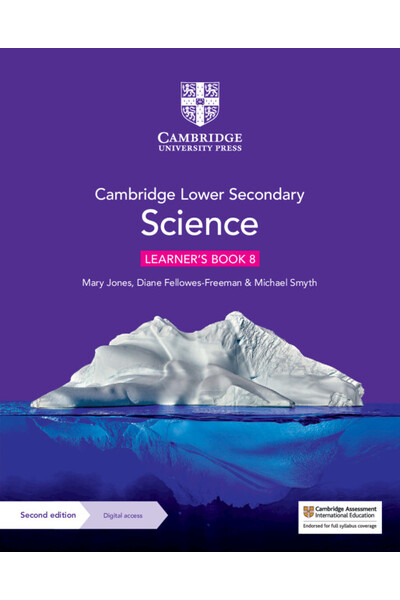 Cambridge International Lower Secondary Science - Learner's Book 8 with Digital Access (1 Year)