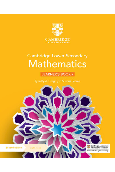 Cambridge Lower Secondary Mathematics - Learner's Book 7 with Digital Access (1 Year)