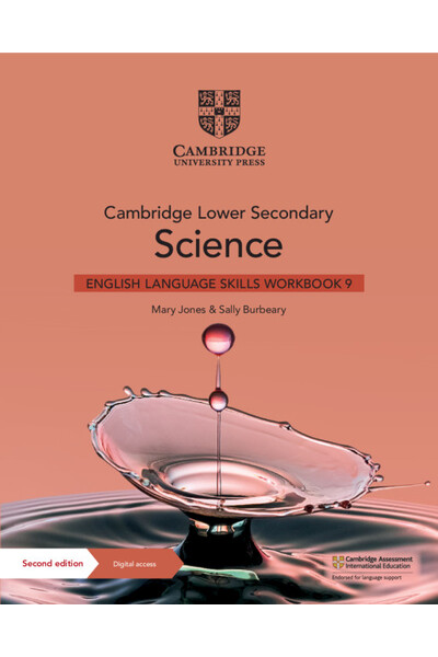 Cambridge International Lower Secondary Science - English Language Skills Workbook 9 with Digital Access (1 Year)