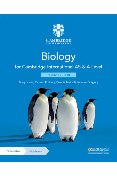Cambridge International AS & A Level Biology - Coursebook with Digital Access (2 Years) 5ed