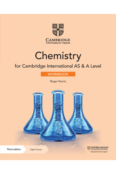 Cambridge International AS & A Level Chemistry - Workbook with Digital Access (2 Years)