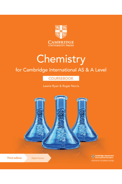 Cambridge International AS & A Level Chemistry - Coursebook with Digital Access (2 Years)