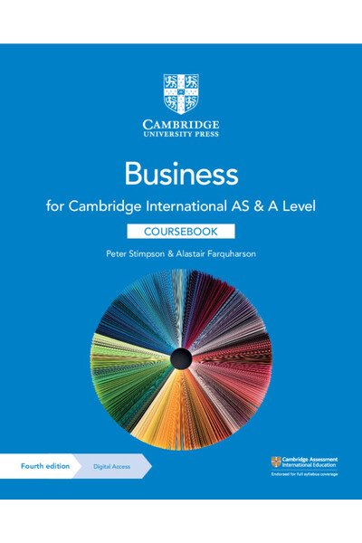 Cambridge International AS & A Level Business - Coursebook with Digital Access (2 Years)