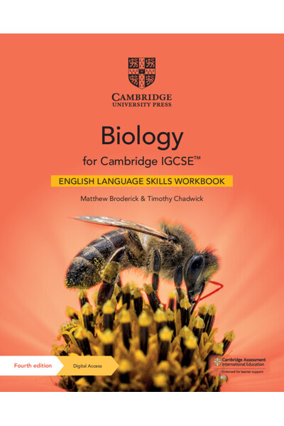 Biology for Cambridge IGCSE English Language Skills - Workbook with Digital Access (2 Years)
