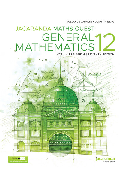 Jacaranda Maths Quest 12 General Mathematics VCE Units 3&4 7E (learnON & Print)