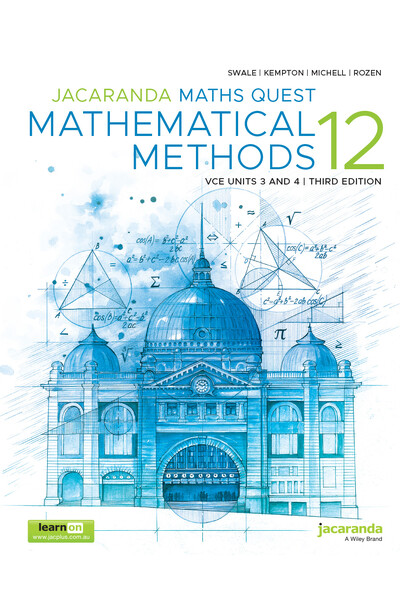 Jacaranda Maths Quest 12 Mathematical Methods VCE Units 3&4 Third Edition (learnON & Print)