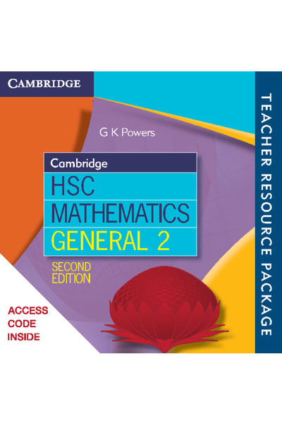 Cambridge HSC Mathematics - General 2: Teacher Resource Package (Digital Access Only)