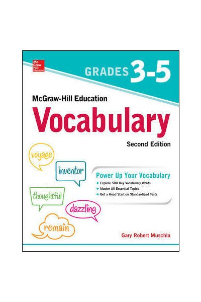 McGraw-Hill Education Vocabulary Grades 3-5 - Second Edition