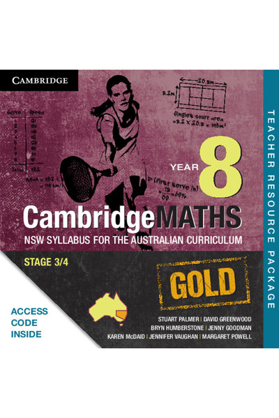 CambridgeMATHS GOLD - NSW Syllabus for the AC: Year 8 - Teacher Resource Package (Digital Access Only)
