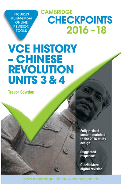 Cambridge Checkpoints VCE History - Chinese Revolution: Units 3 & 4 (Print)