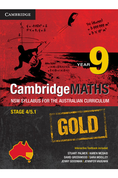 CambridgeMATHS GOLD - NSW Syllabus for the AC: Year 9 - Student Book (Print & Digital)