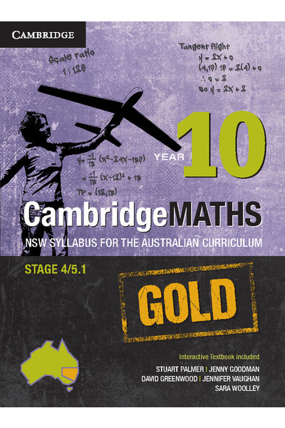 CambridgeMATHS GOLD - NSW Syllabus for the AC: Year 9 - Student Book + HOTmaths (Print & Digital)