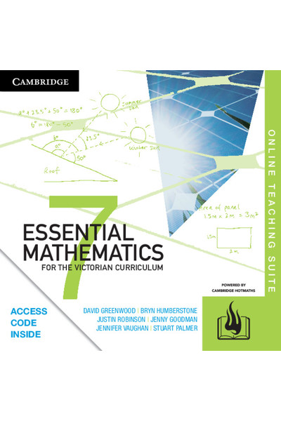Essential Mathematics for the VIC Curriculum - Year 7: Online Teaching Suite (Digital Access Only)