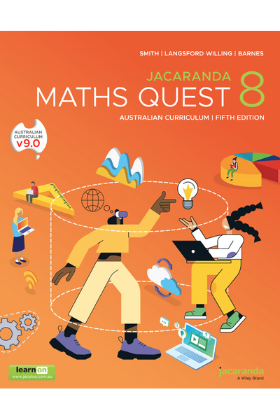 Maths Quest 8 Australian Curriculum (5th Edition) - Student Book + learnON (Print & Digital)