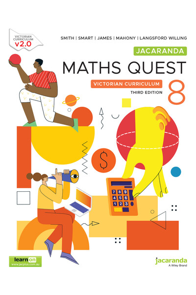 Jacaranda Maths Quest 8 Victorian Curriculum Third Edition (learnON & Print)