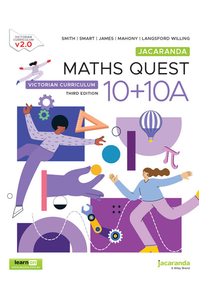 Jacaranda Maths Quest 10 + 10A Victorian Curriculum Third Edition (learnON & Print)