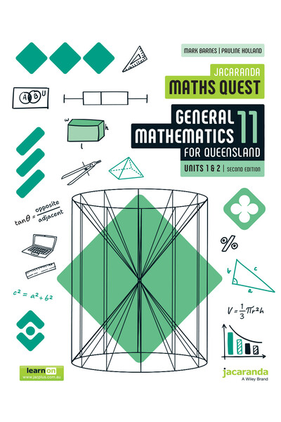 Jacaranda Maths Quest 11 General Mathematics Units 1&2 for Queensland Second Edition (learnON & Print)