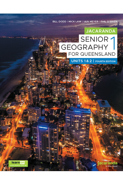 Jacaranda Senior Geography 1 for Queensland Units 1&2 Fourth Edition (learnON & Print)