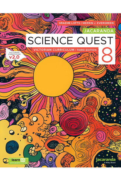 Jacaranda Science Quest 8 Victorian Curriculum Third Edition (learnON & Print)