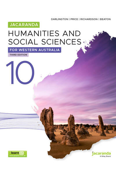 Jacaranda Humanities and Social Sciences 10 for Western Australia Third Edition (learnON & Print)