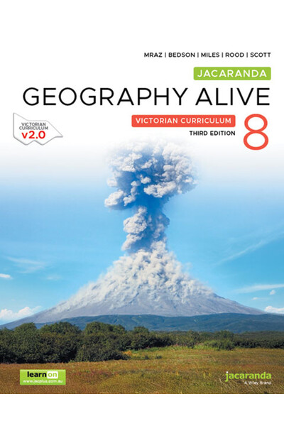 Jacaranda Geography Alive 8 Victorian Curriculum Third Edition (learnON & Print)