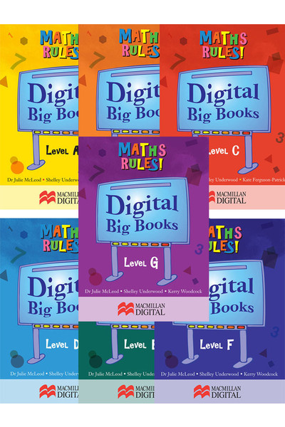 Maths Rules! - Digital Big Books: Pack